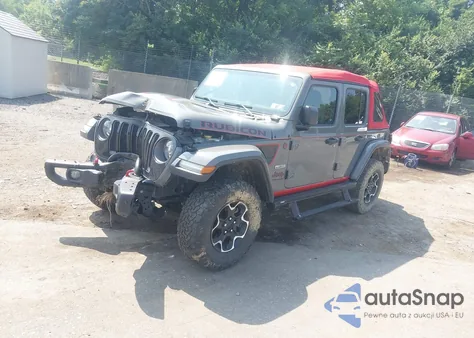 2020 Jeep Wrangler Unlimited Rubicon Recon 4X4 z USA, uszkodzony, nr VIN 1C4HJXFN4LW291924
